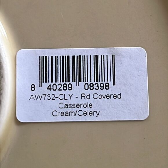 Casafina Casa Stone Covered Casserole Dish - Autumn Waves Portuguese Stoneware. - Picture 9 of 9